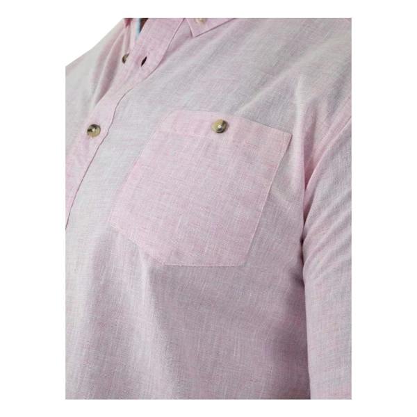 Duke Mens Clarke D555 Linen Kingsize Shirt - Blue - 