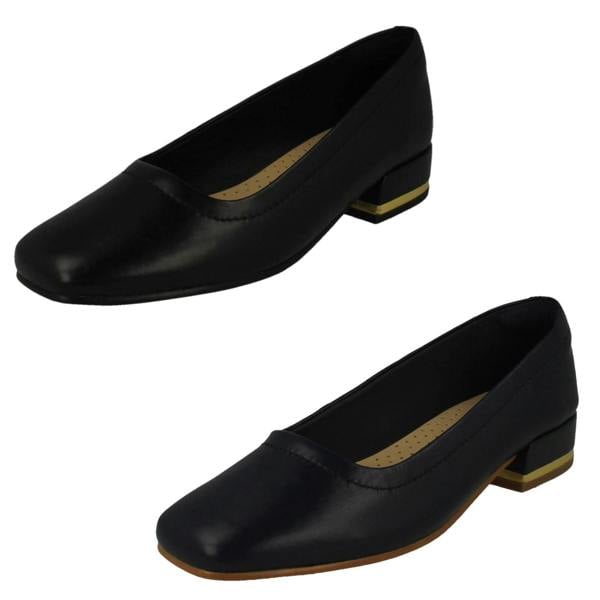 Clarks Ladies Clarks Heeled Smart Shoes Seren30 Court