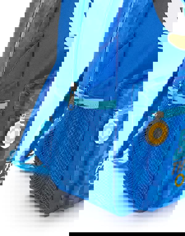 Sonic the Hedgehog Unisex Kids Blue 3D novelty head Backpack (One Size)