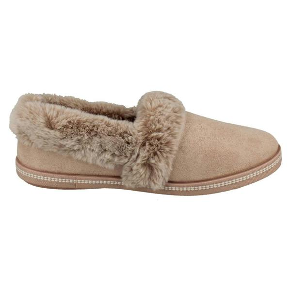 Skechers Ladies Skechers Cali With Memory Foam Vegan Full Slippers Team Toasty 32777