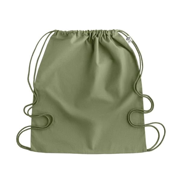 MidOcean Yuki Organic Cotton Drawstring Bag - Green - 