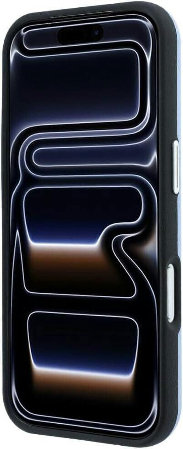 BMW Sign Deboss Quilted Metal Logo Case with MagSafe for iPhone 17/18 Pro 6.3" Blue - BMHMP18L26SWOSPB