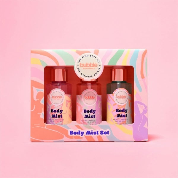 The Kind Edit Co. Bubble Boutique Body Mist Gift Set 3 x 100ml