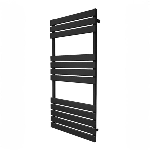 Monstershop Flat Panel Towel Radiator – 1200mm x 600mm – Black