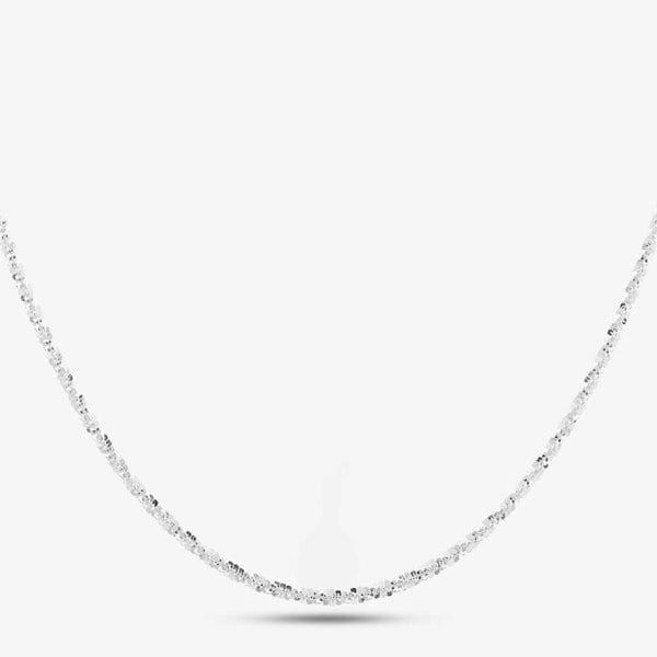 T. H. Baker Silver 20 Inch Fancy Necklace CA4DC040/0.50