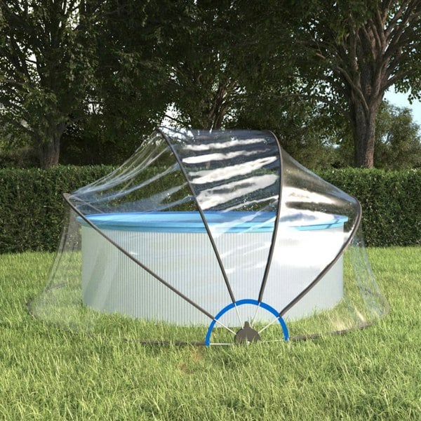 Berkfield Pool Dome Round 315x158 cm PVC