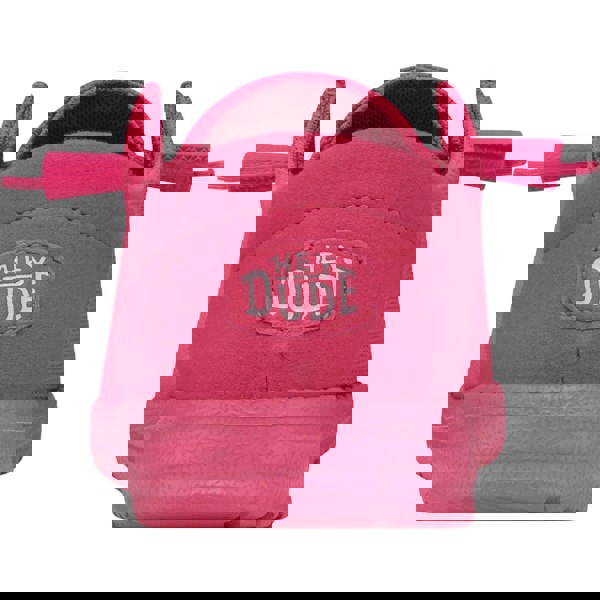 HEYDUDE Wendy Funk Mono Polyester Women's Electric Pink Moccasins Shoes
