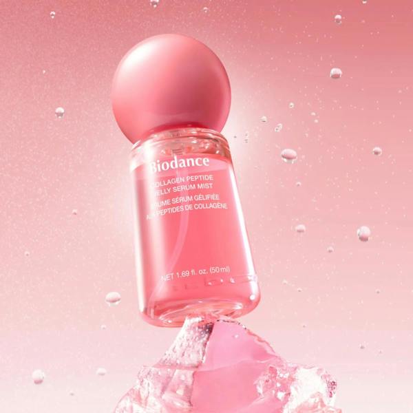 Biodance mist for midday dryness, makeup cakeyness, and loss of glow – Tightening "Peptide Serum" spray from Atelier De Glow UK.
