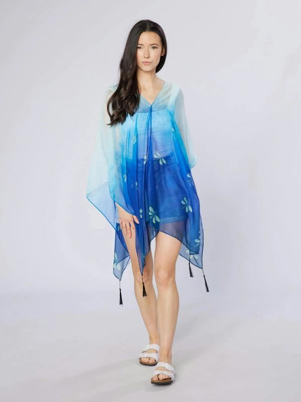 Art on Scarves The Ultimate Accessory - Dragonflies