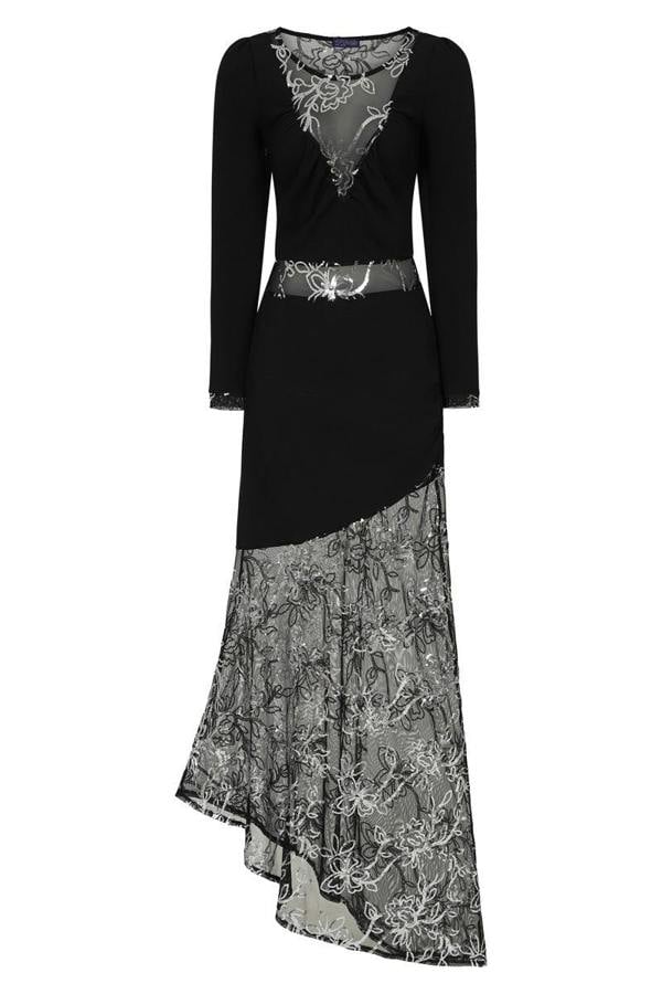 HotSquash Asymmetric Mermaid Fit Dress