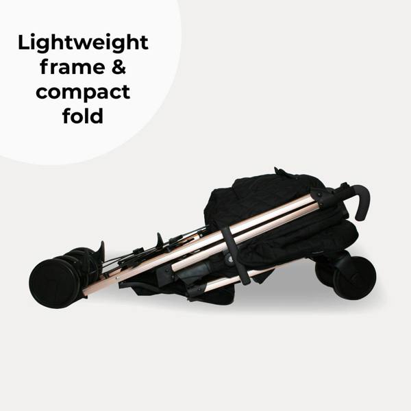 My Babiie MB51 Stroller - Billie Faiers Quilted Black