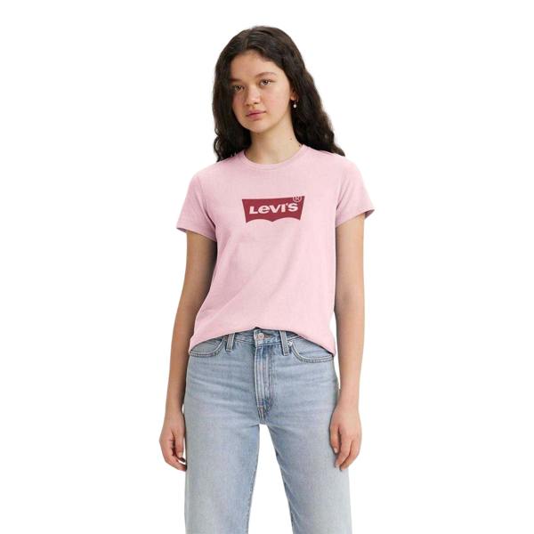 Levis Womens/Ladies Cotton T-Shirt - Pink - 