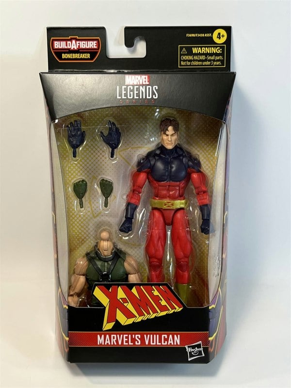 x men marvels vulcan marvel legends series hasbro f3690