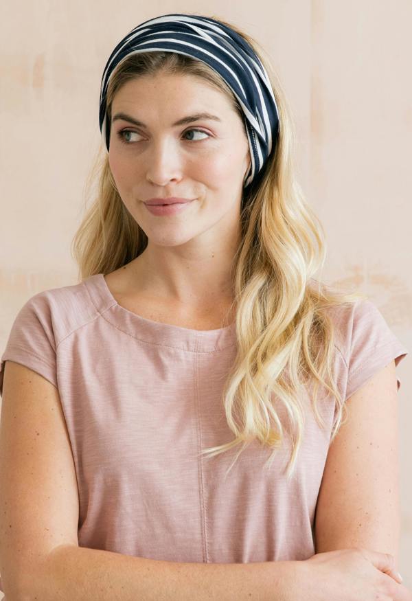 Multiband Navy / Ecru Stripe