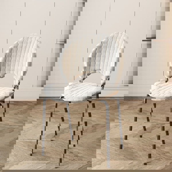 Jerome Shell Dining Chair, Velvet-Weilai concept-Weilai Concept