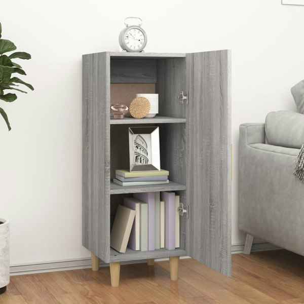 Berkfield Sideboard Grey Sonoma 34.5x34x90 cm Engineered Wood