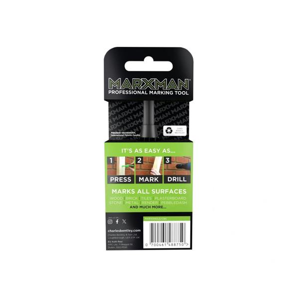 Marxman Deep Hole Professional Marking Tool - Multi Colour - 