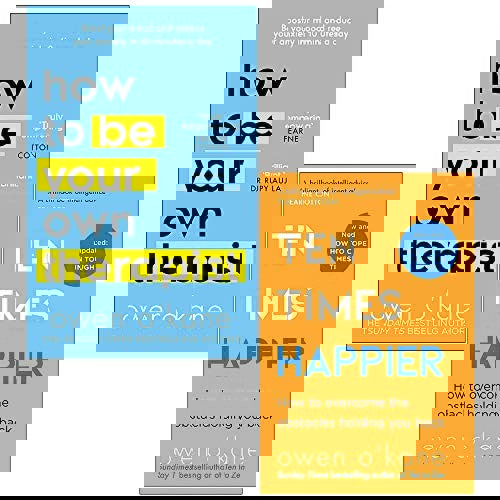 Owen O Kane 2 Books Collection Set (How to Be Your Own Therapist & Ten Times Happier)