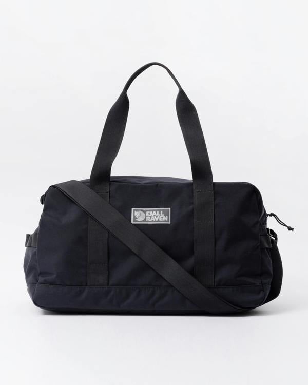 Fjallraven Vardag 33L Unisex Duffel Bag in Coal Black 037