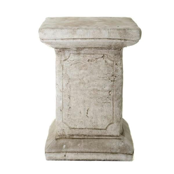 Extra Large Oval Antique Garden Urn and Plinth