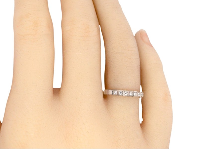 Vintage Tom A half hoop diamond eternity ring by Chopard