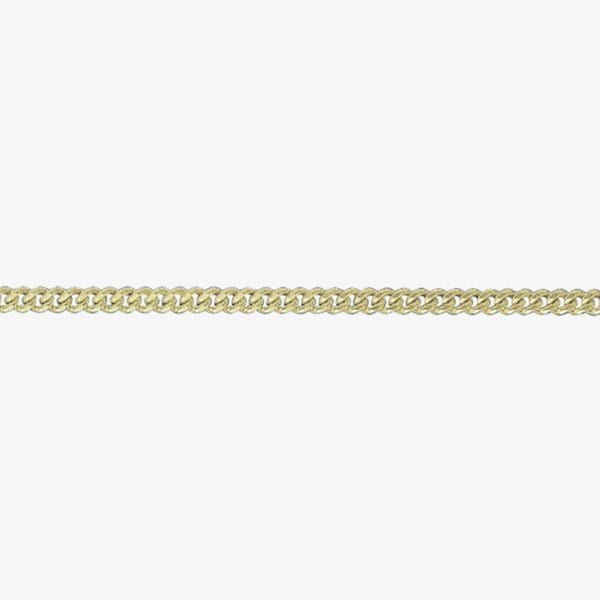 T. H. Baker 9ct Yellow Gold 20 Inch Filed Curb Chain G24FC20