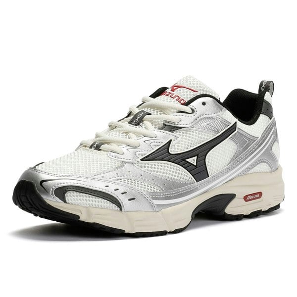 Mizuno MXR Sport Snow White/Magnet/Silver Trainers