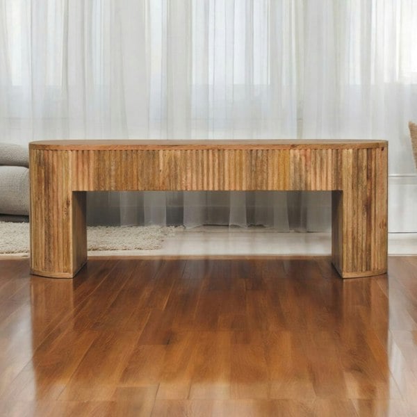 Artisan Furniture Solid Wood Soba Straight Media Unit