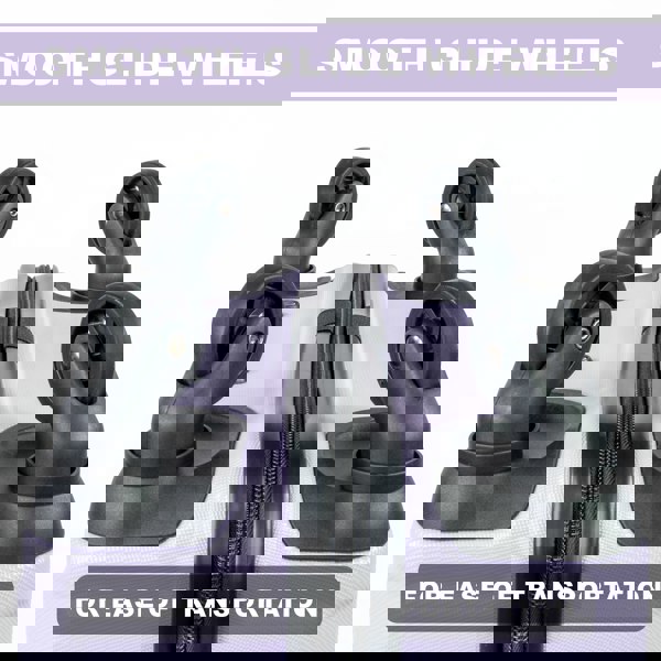 Gino Ferrari Lightweight Hard Shell Wheeled Suitcase Hold Cabin Luggage with Wheels