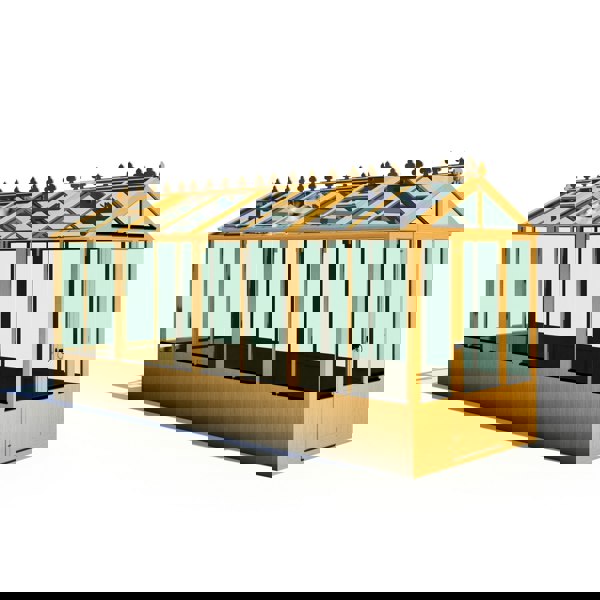 Shire Holkham 6x16 Greenhouse - Best Shed