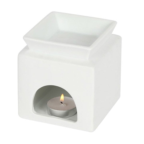 Serano White Home Cut Out Oil Burner
