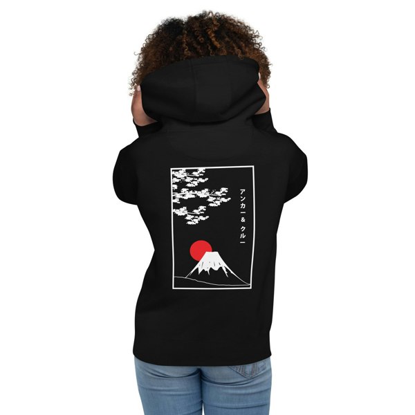 ANCHOR & CREW Mount Fuji Landmark Cotton Blend Hoodie