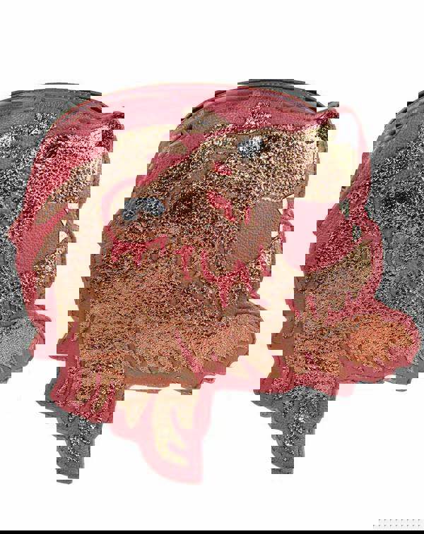 Vanilla Underground Danielle Nicole Womens Pink Gryffindor Lion Cross Body Bag (One Size)