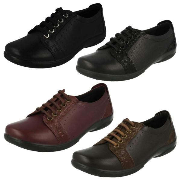 Padders Ladies Padders Dual Fit Lace Up Shoes Sonnet