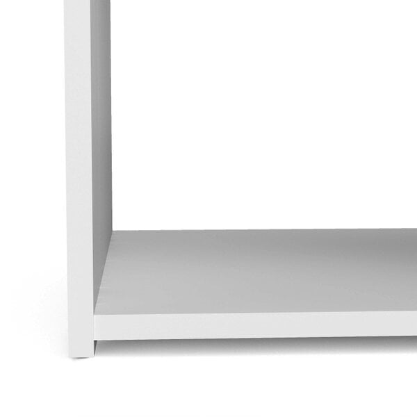 Wyld Haus Munich White Wooden Bedside Table 1 Drawer