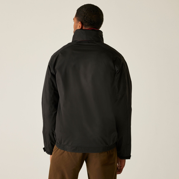 Regatta Mens Dover Waterproof Insulated Jacket - Black/Red