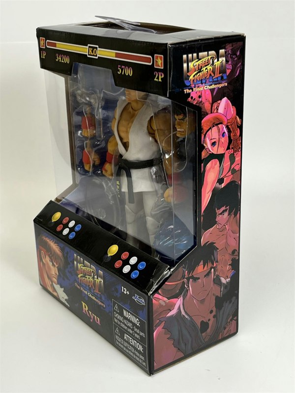 Jada Ryu Street Fighter II 6 Inch Figure 253252025 - 34215