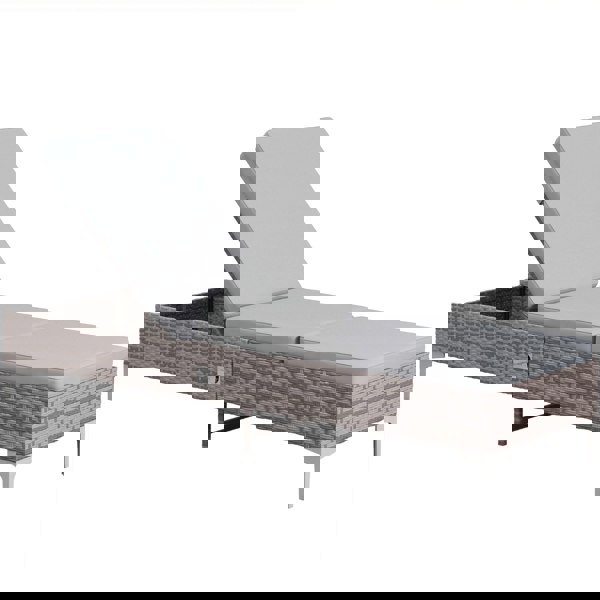 Rattan Sun Lounger