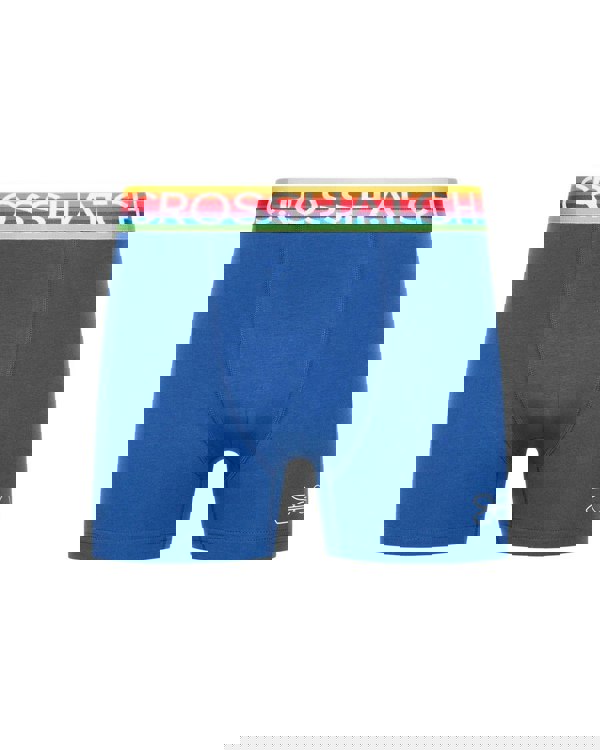 Crosshatch Rainbow Mix Boxers 3pk Blue Mix