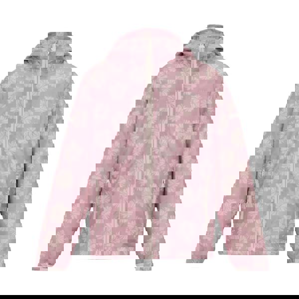 Regatta Childrens/Kids Lever II Camo Waterproof Jacket - Powder Lilac/Pink Haze - 