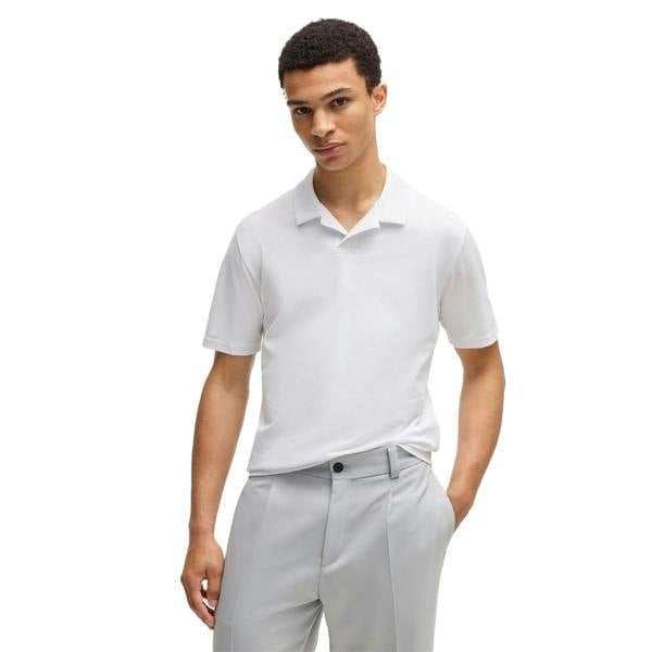 Hugo Mens Dimerspolo Polo Shirt - White - 