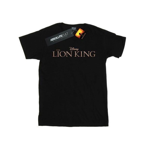 Disney Mens The Lion King Movie Logo T-Shirt - Black