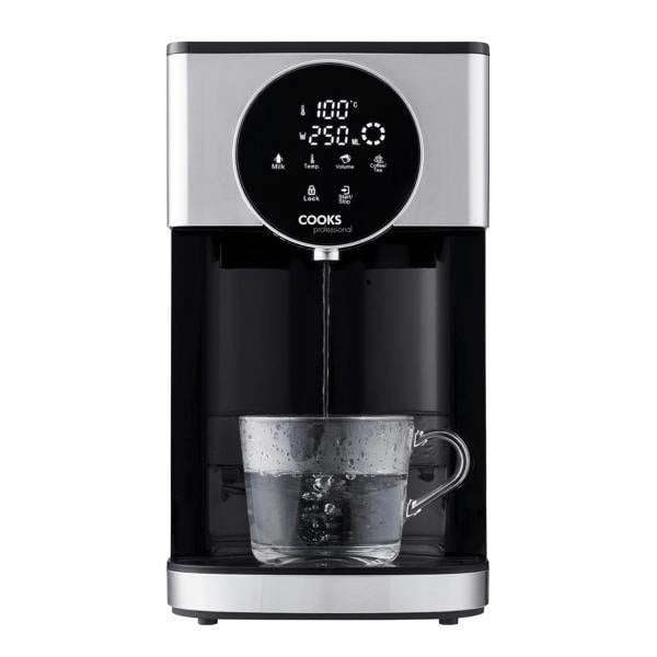 Cooks Professional 4L Digital Hot Water Dispenser | Silver