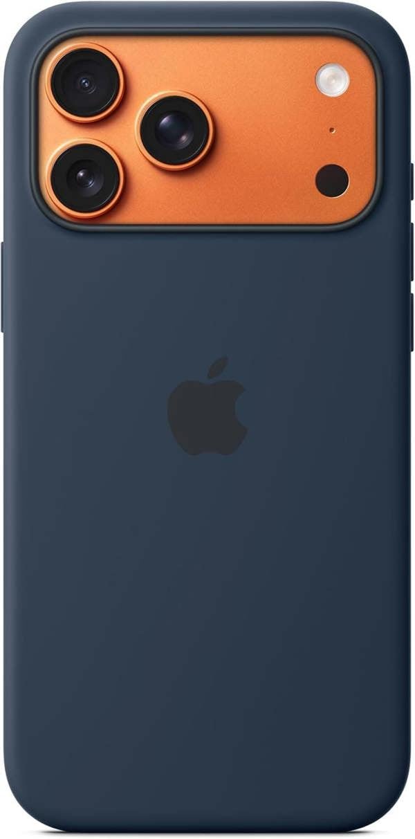 Apple Silicone Case with MagSafe for iPhone 17 Pro Max 6.9" Midnight A3560 - MGFP4ZM/A