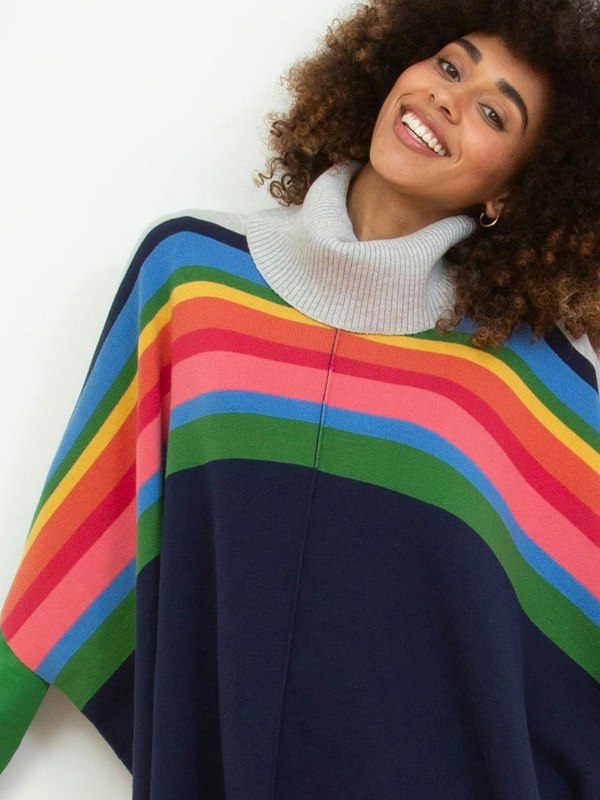 Kite Organic Poole Knit Poncho