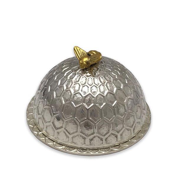 Culinary Concepts Bee Honeycomb Large Butter Dish