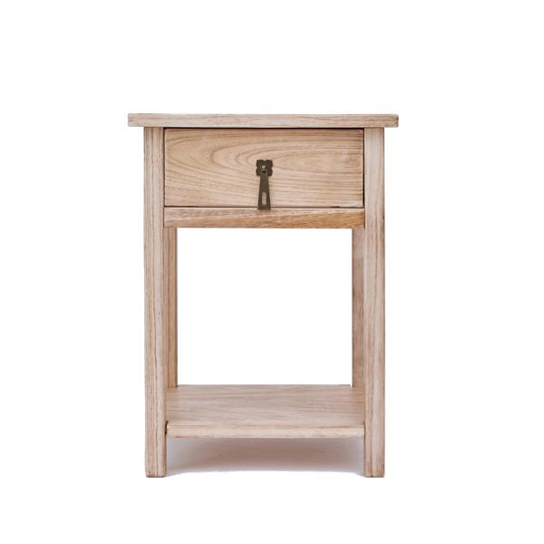 Mirano 1 Drawer Petite Bedside Table