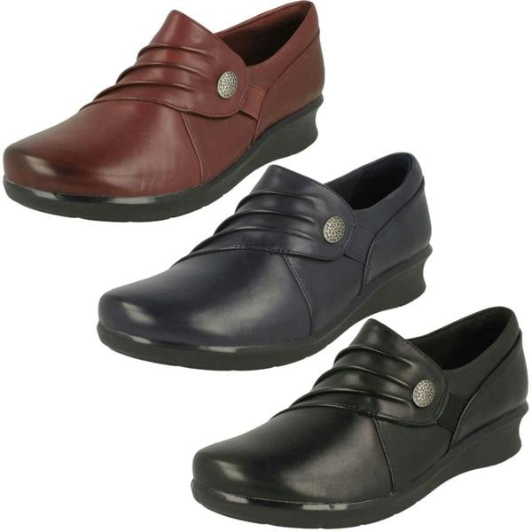 Clarks Ladies Clarks Wedge Heel Shoes - Hope Roxanne