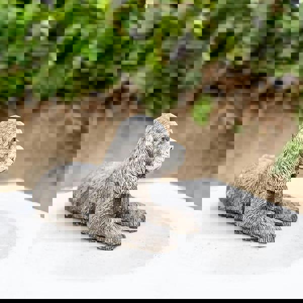 Adorable Small Lying Spaniel Ornament