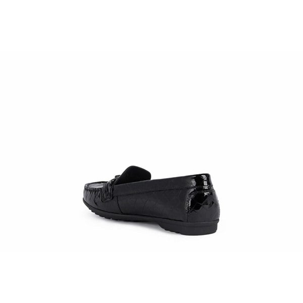 Geox Elidia Moccasins Female - Dark Burgundy